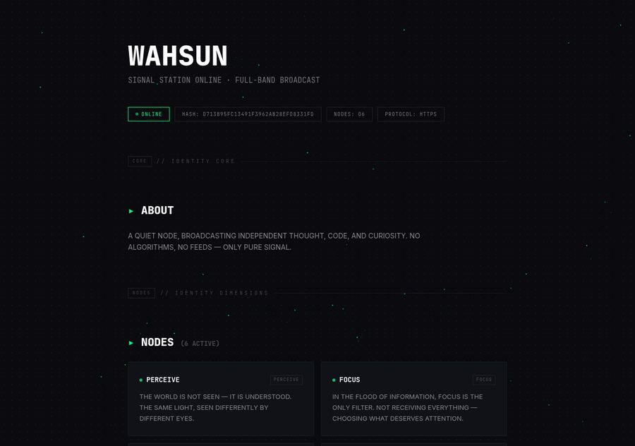 wahsun.org 信號站